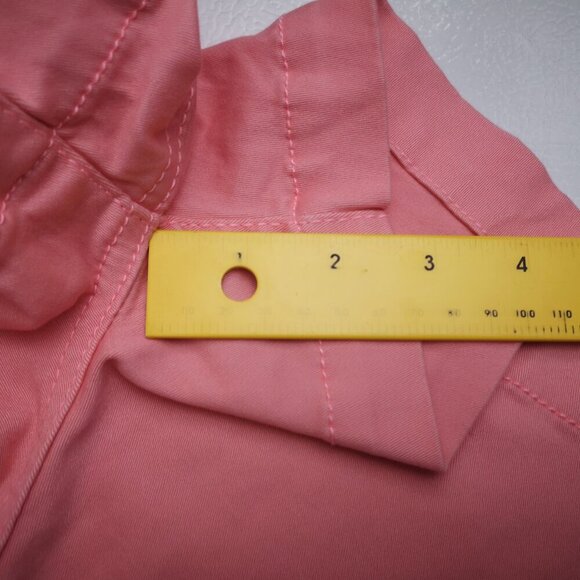 NWT So Authentic Heritage Ladies Size 15 Salmon Rose High Waist Twill Shorts - Picture 13 of 13